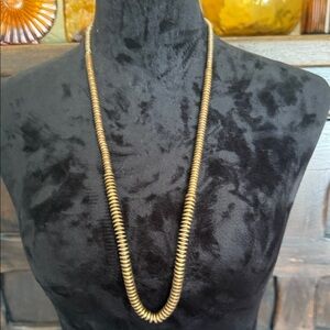 NWT Anthropologie Serefina disc necklace